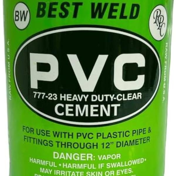 Best Weld PVC Cement (500 g) Heavy-Duty Glue