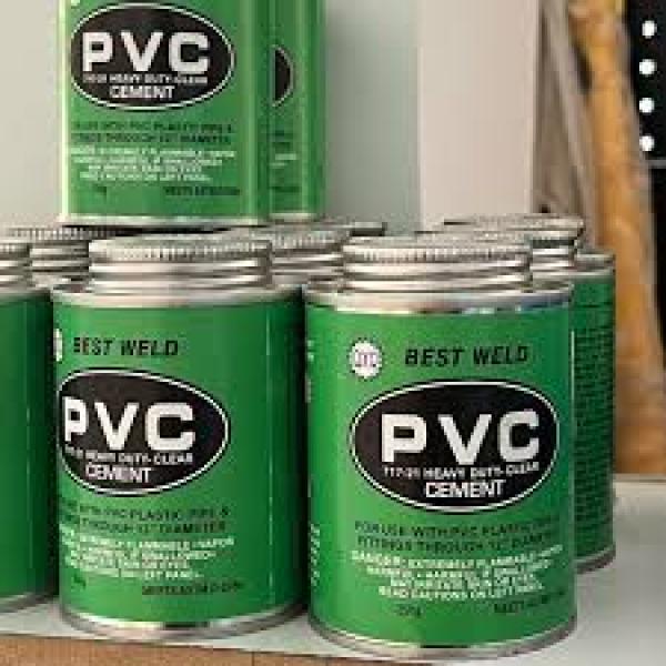 Best Weld PVC Cement (250 g) Heavy-Duty Glue for PVC